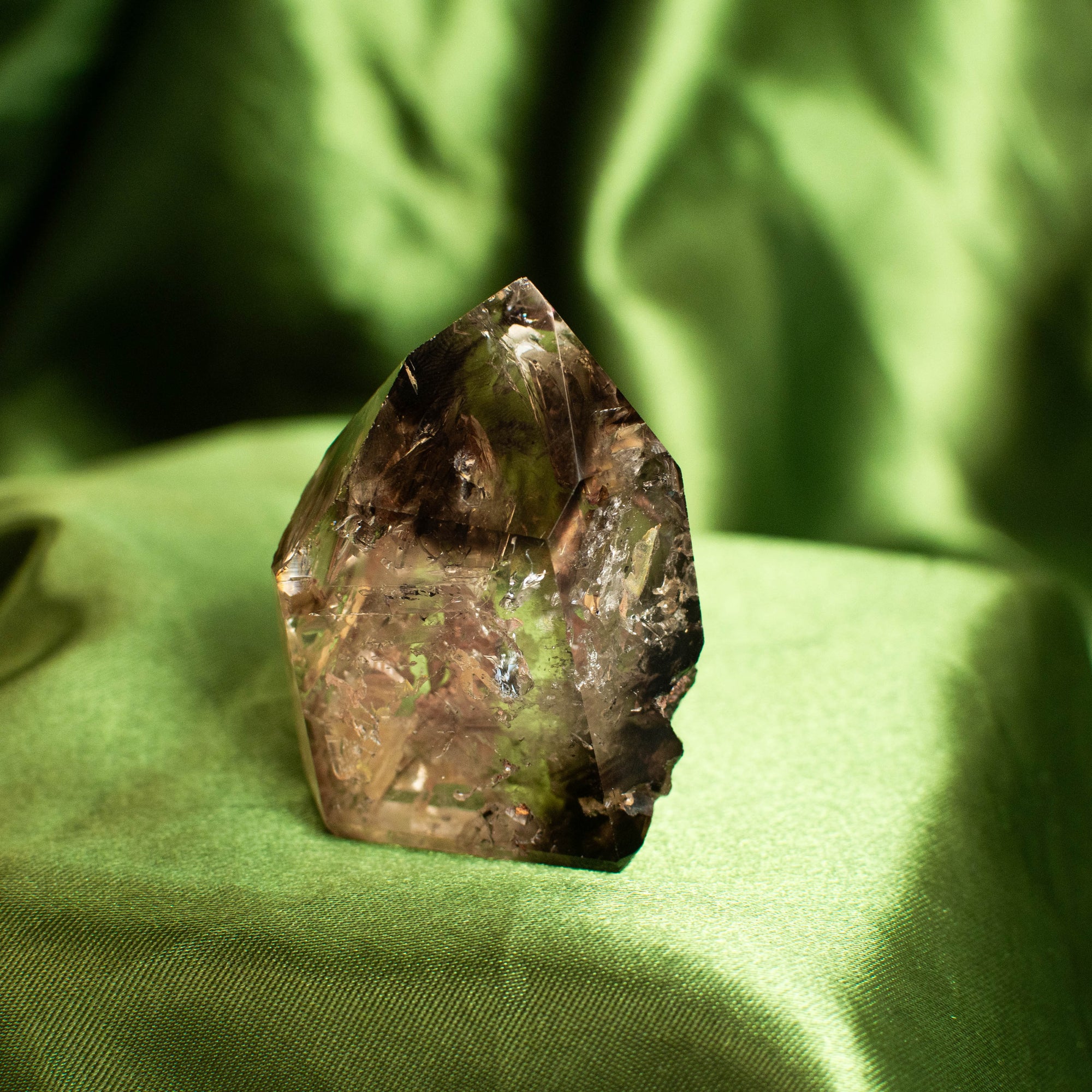 Elestial Smoky Quartz Towers (Multiple Available)