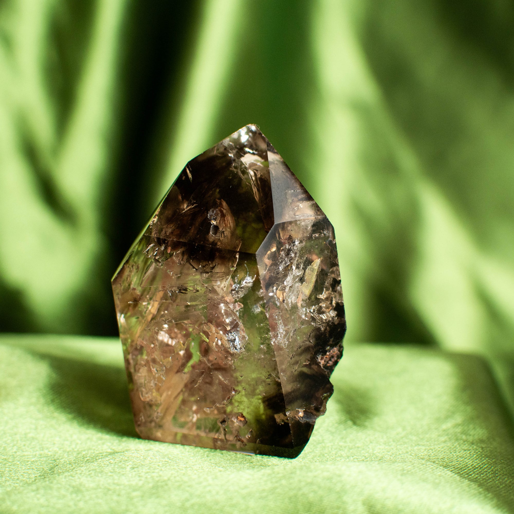 Elestial Smoky Quartz Towers (Multiple Available)