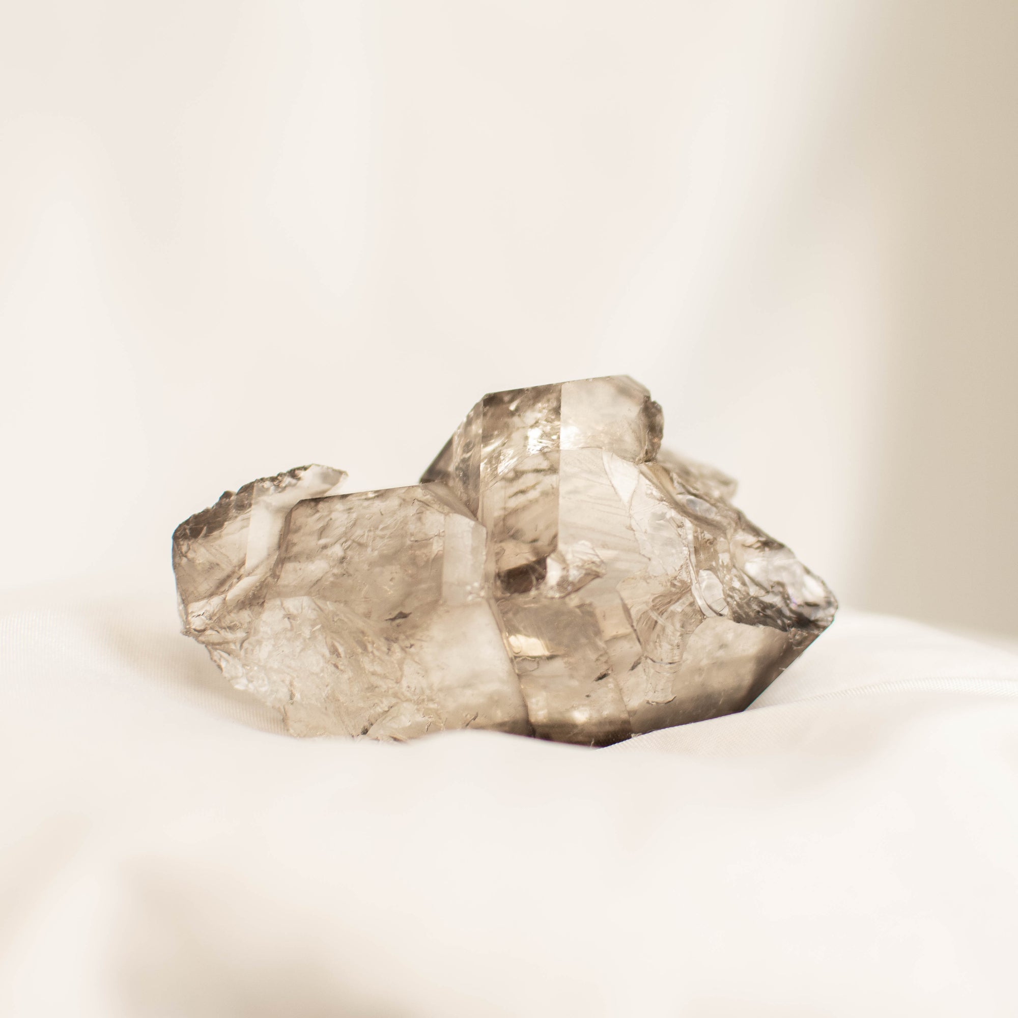 Raw Smokey Elestial Quartz