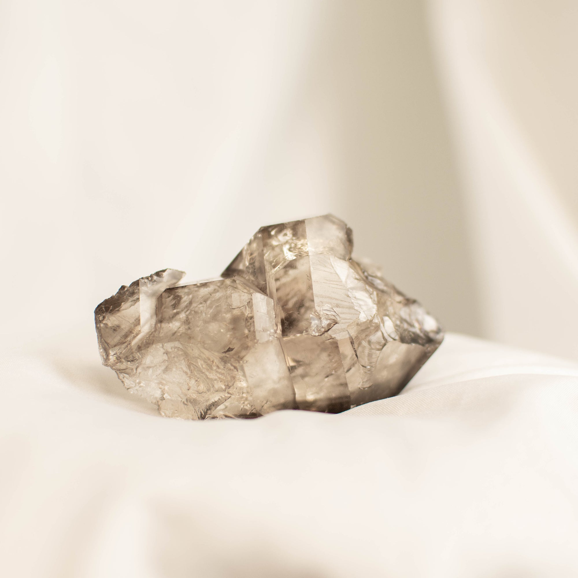 Raw Smokey Elestial Quartz