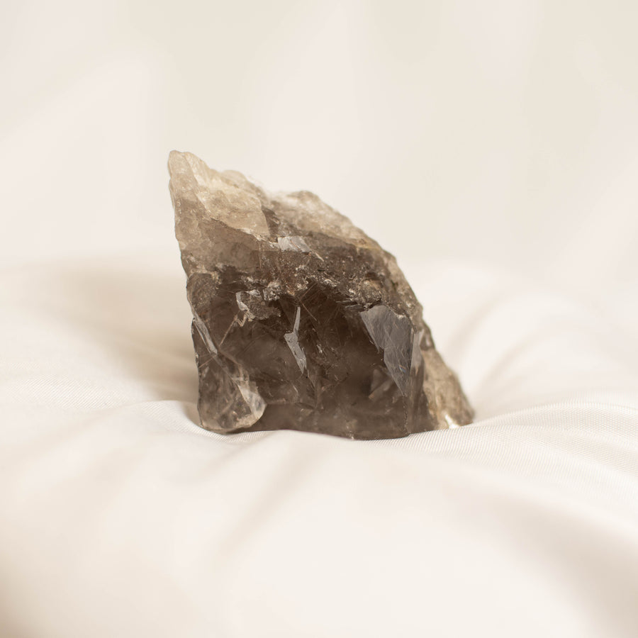 Raw Smokey Elestial Quartz