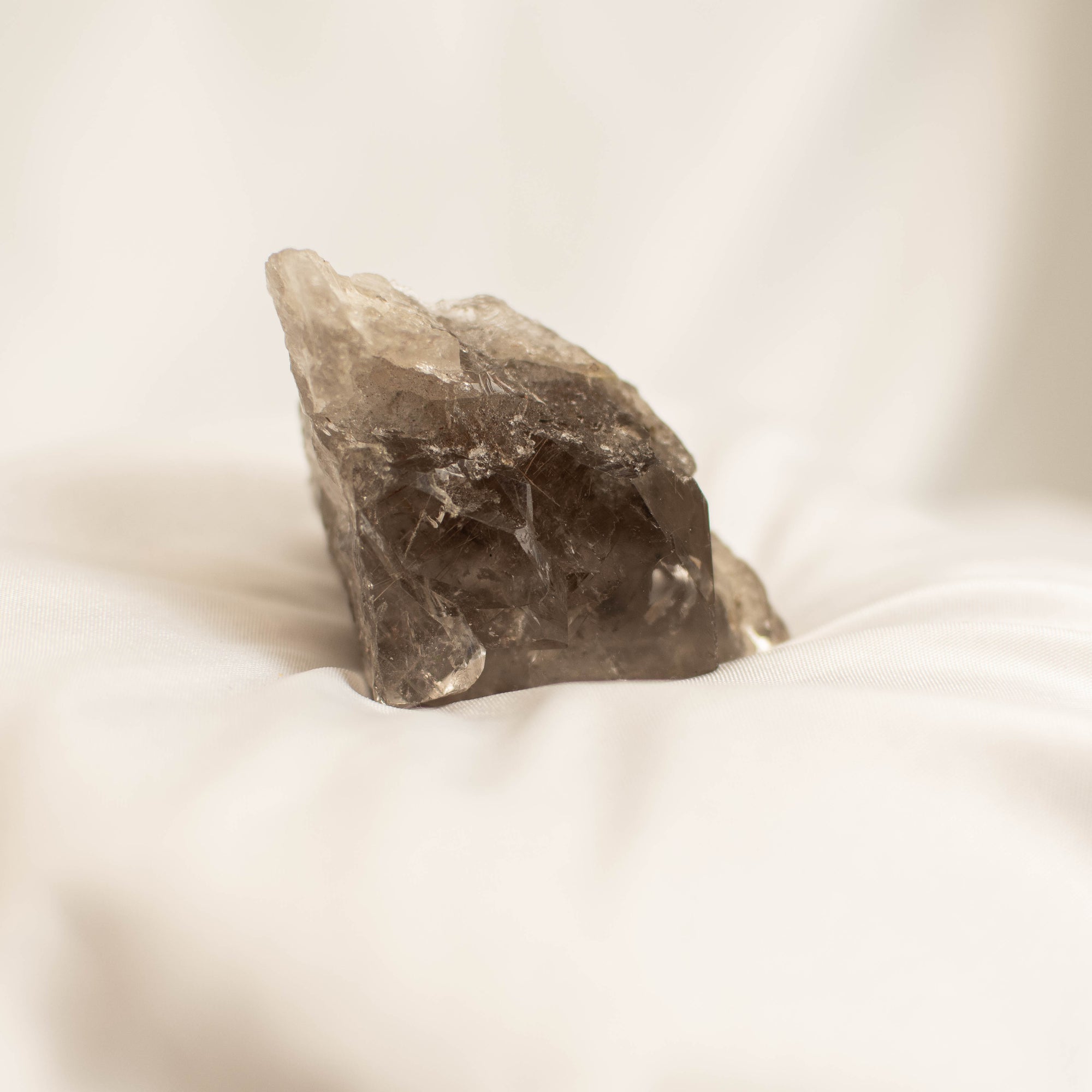 Raw Smokey Elestial Quartz