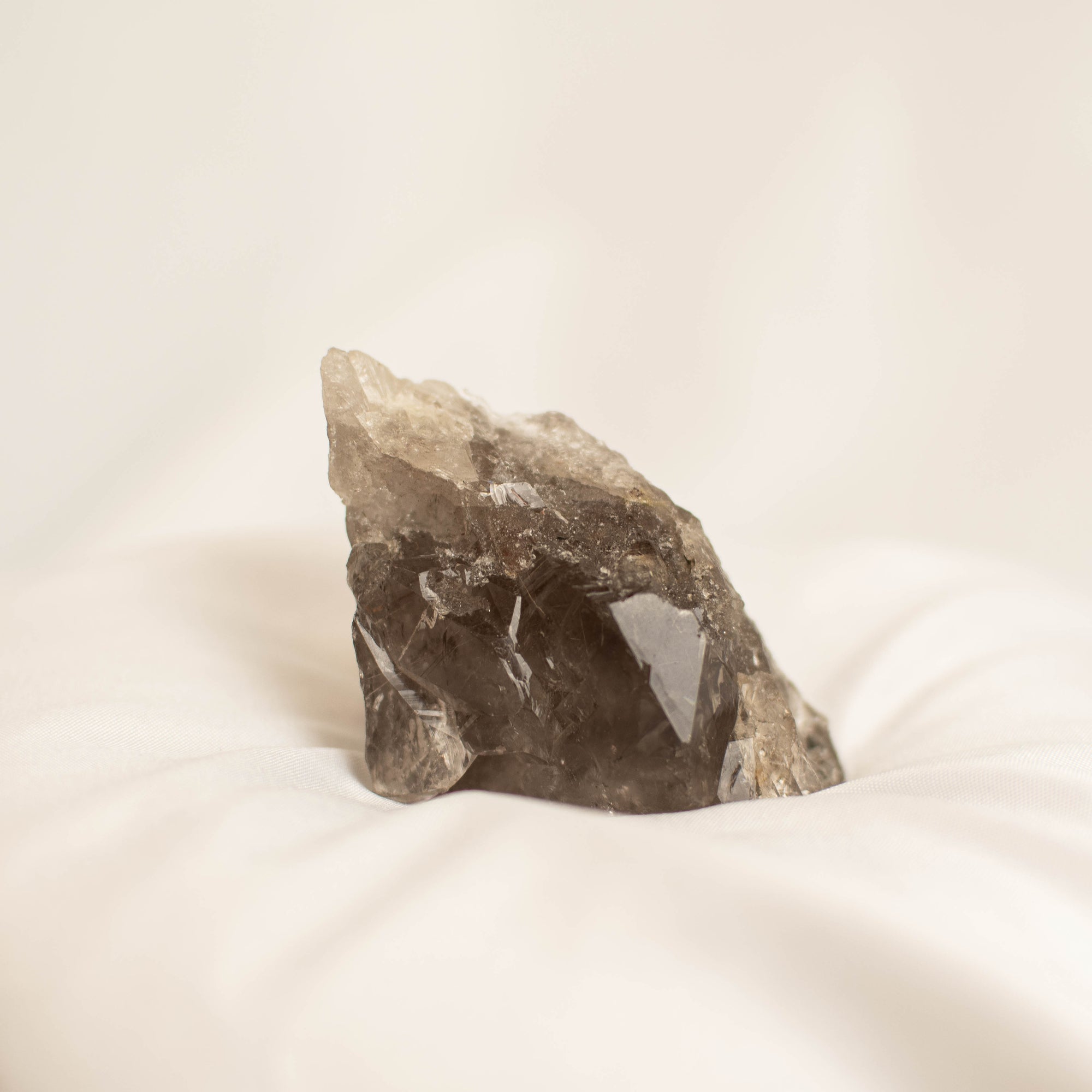 Raw Smokey Elestial Quartz