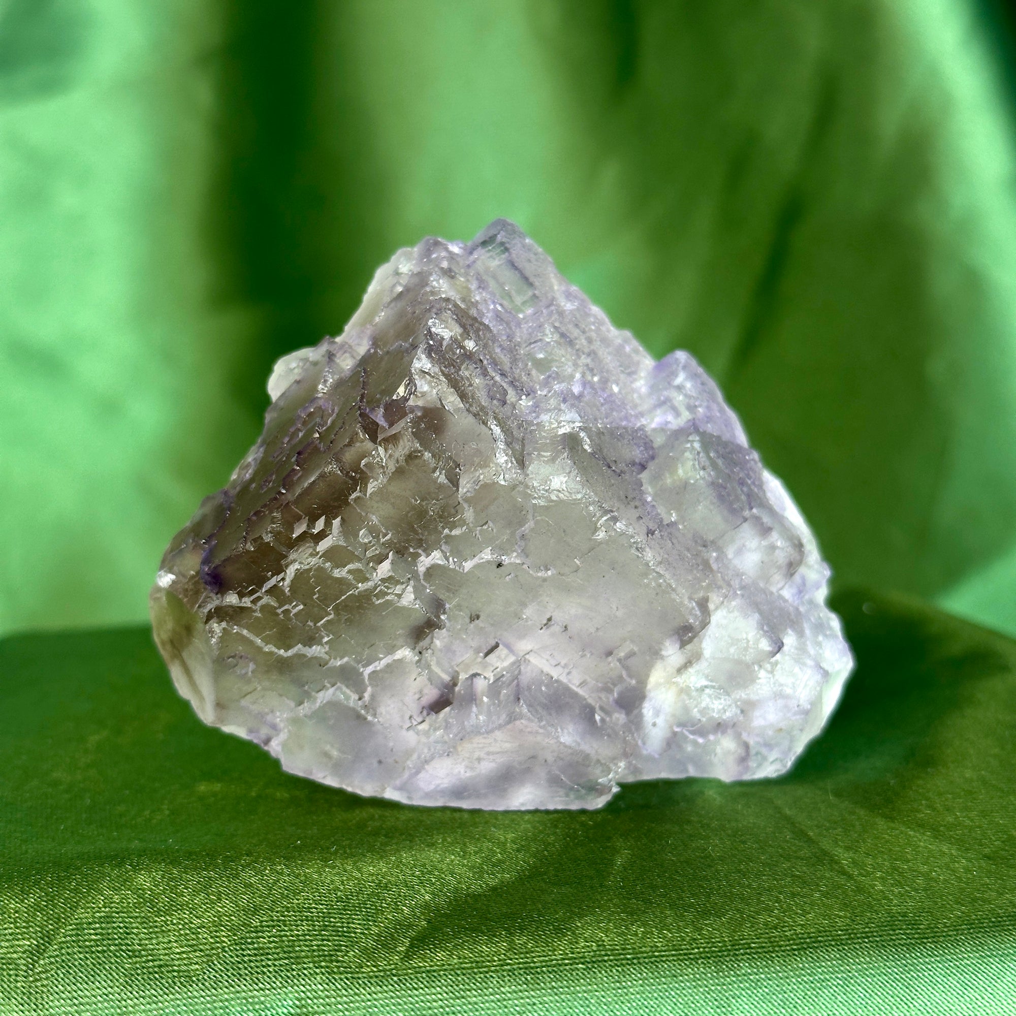 Raw Purple Cubic Fluorite
