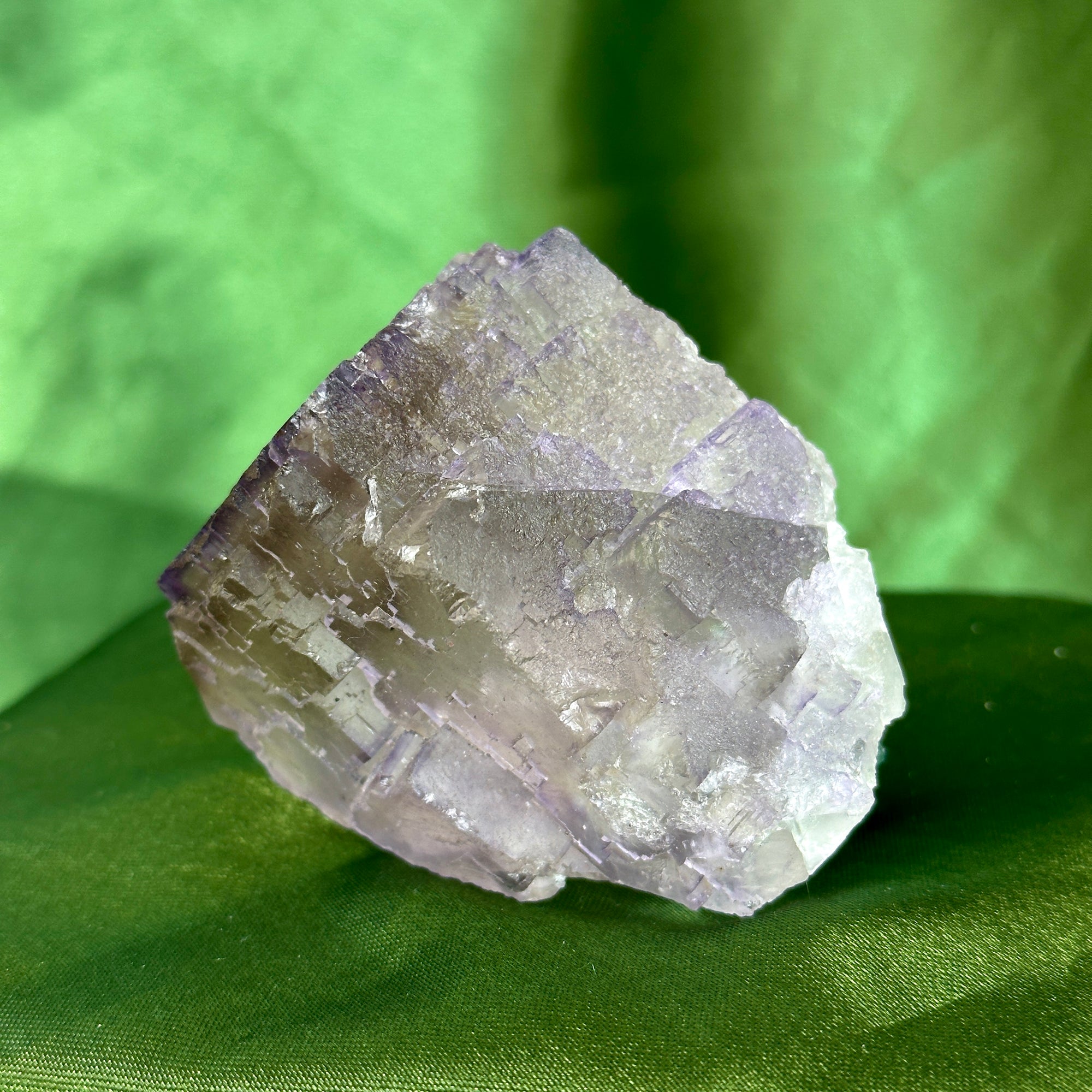 Raw Purple Cubic Fluorite