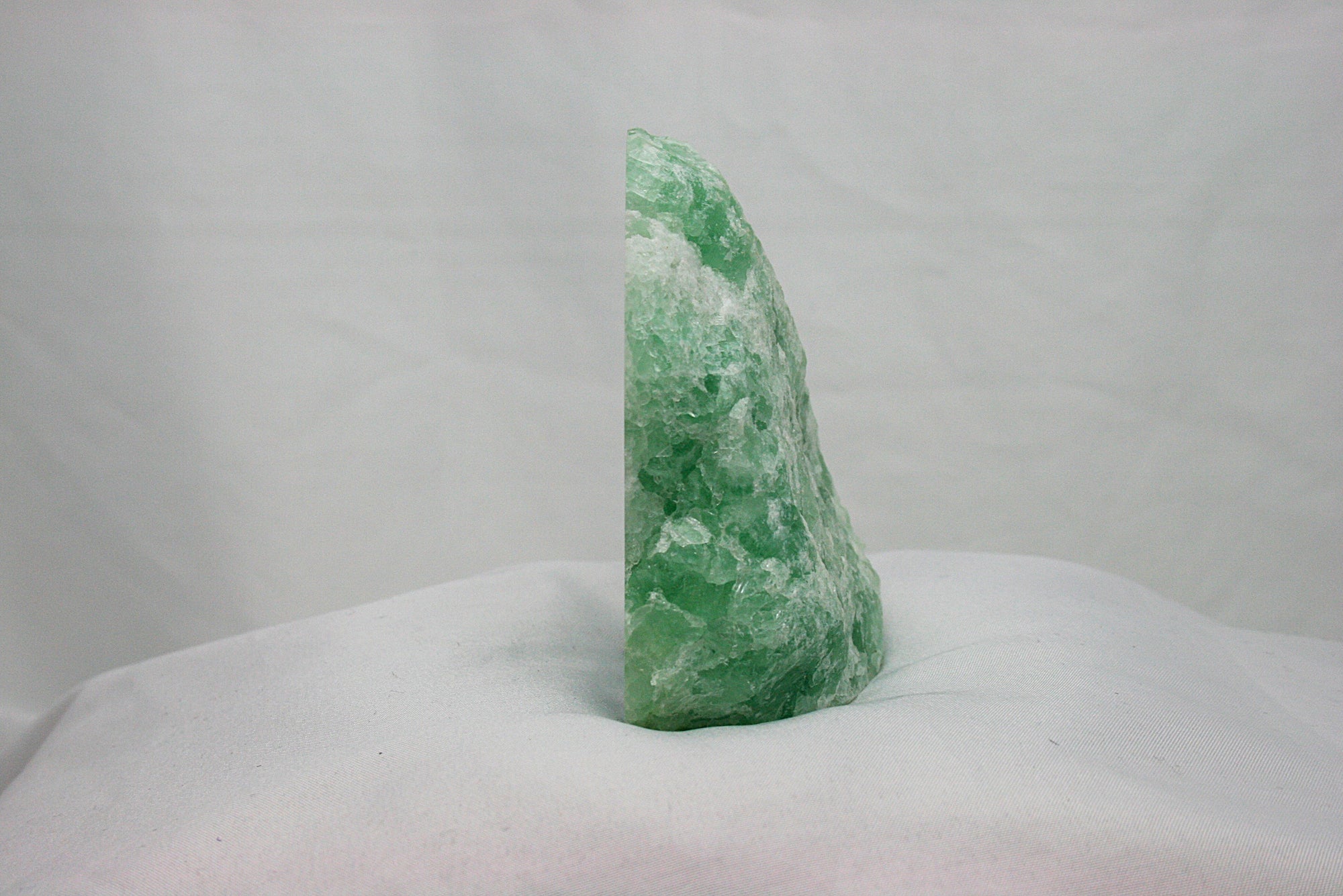 Raw Cut Green Fluorite