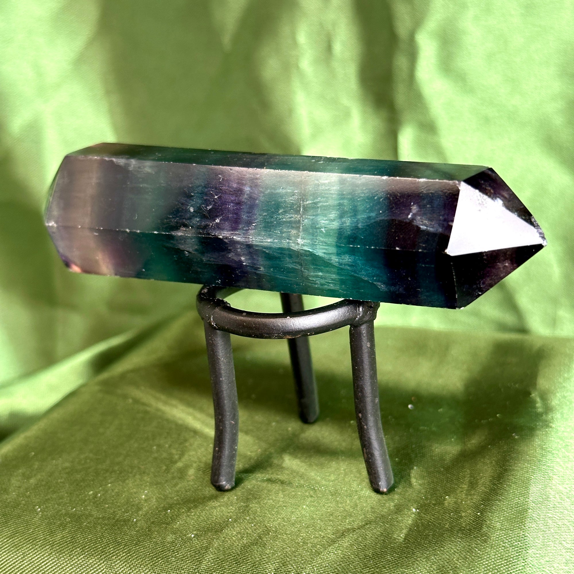 Rainbow Fluorite Wand