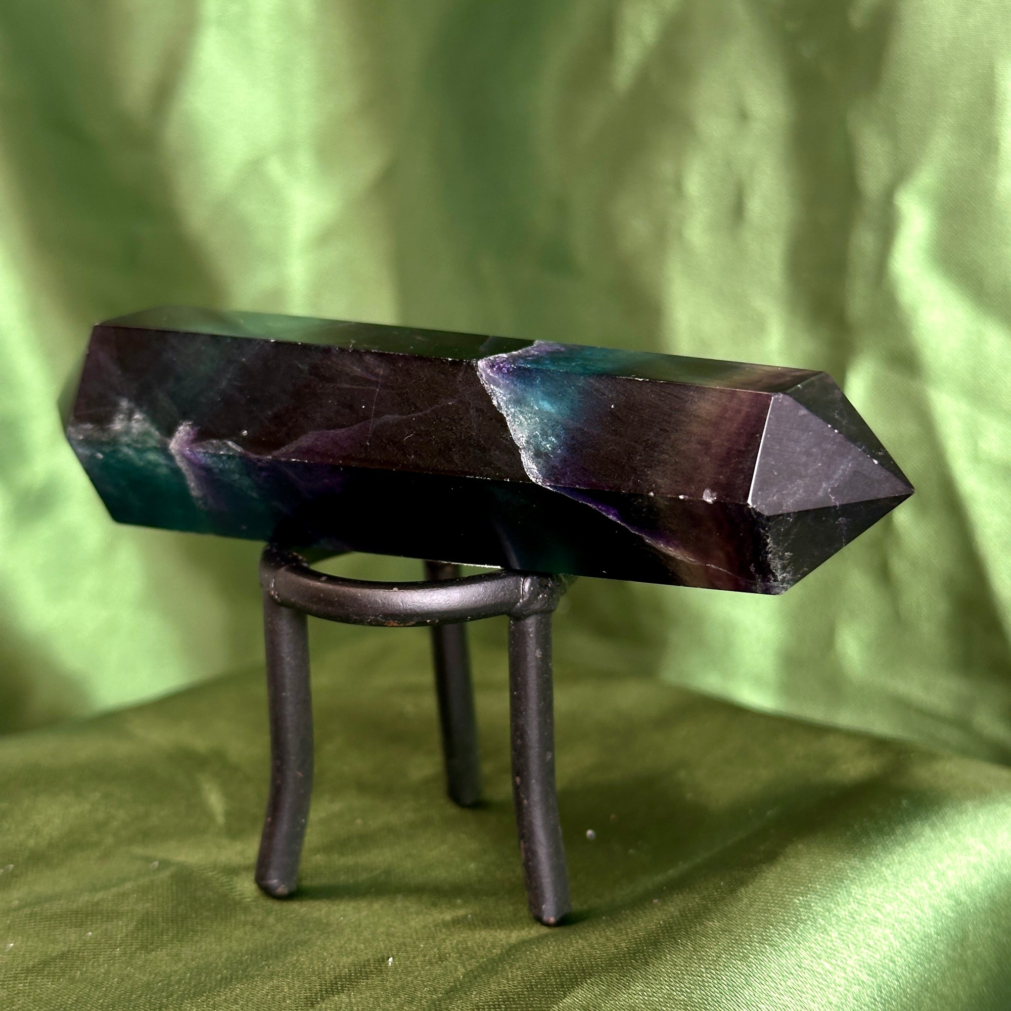 Rainbow Fluorite Wand