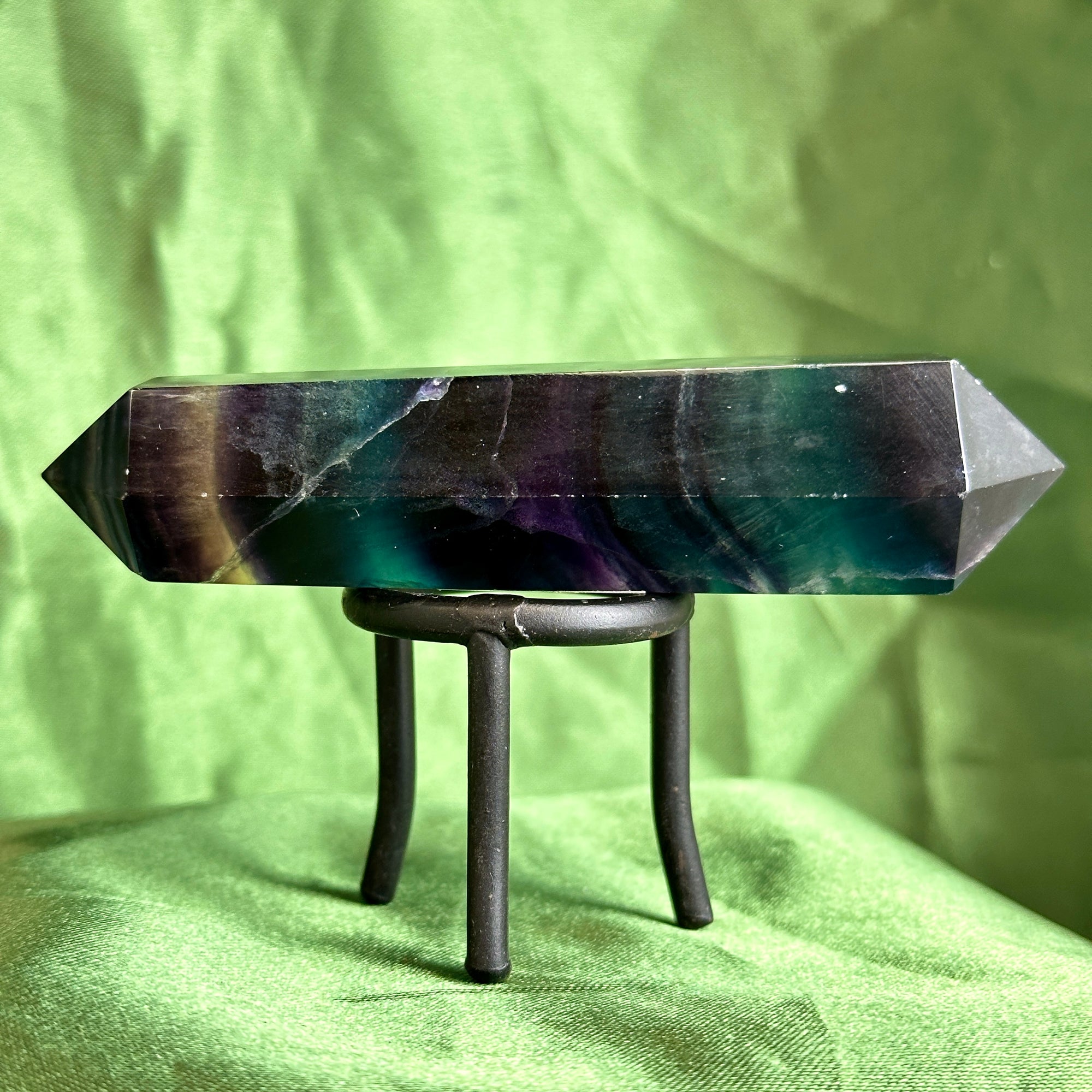 Rainbow Fluorite Wand