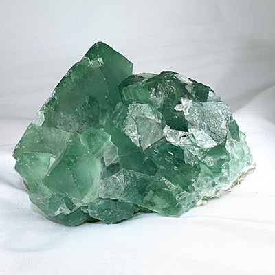 Raw Cut Green Fluorite