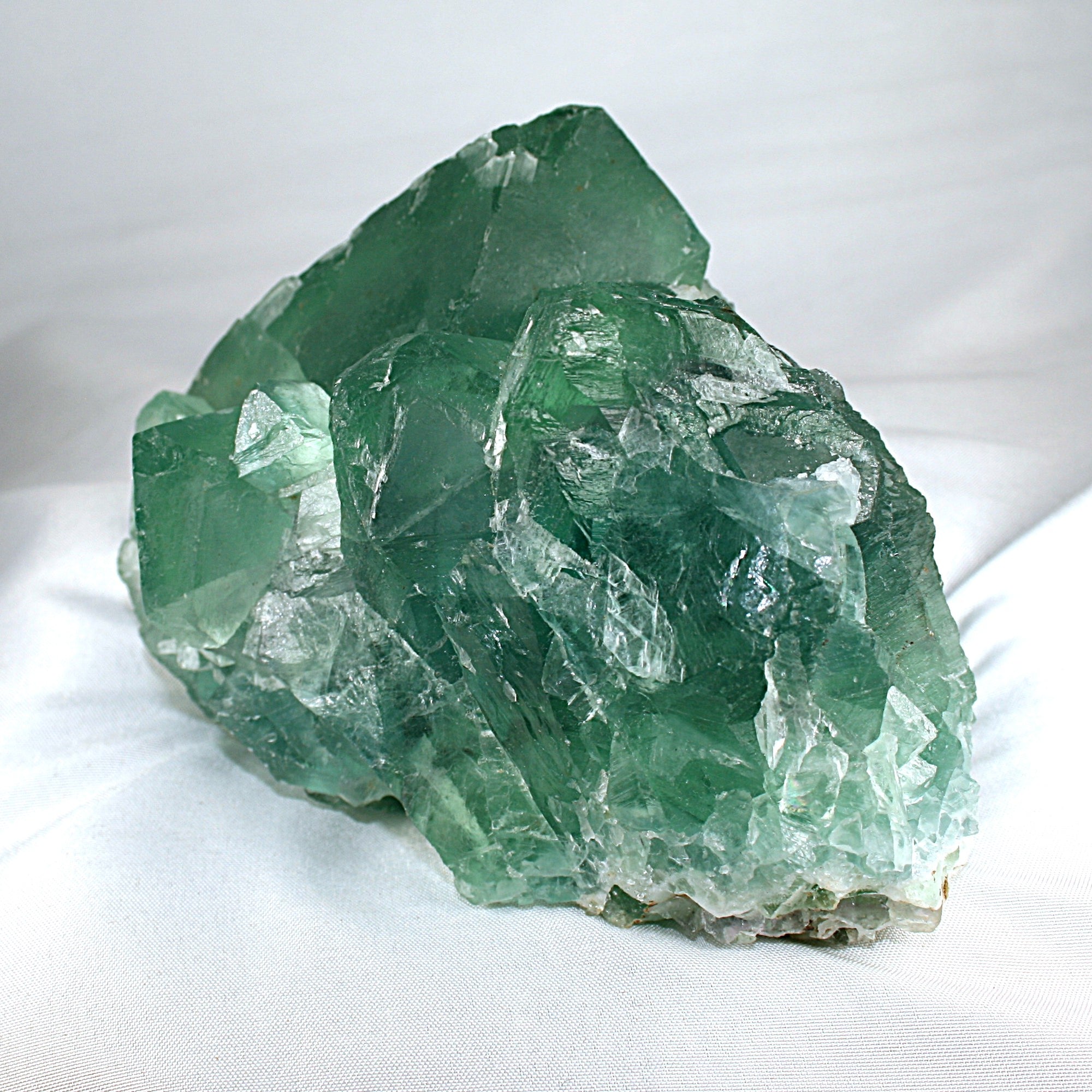 Raw Cut Green Fluorite