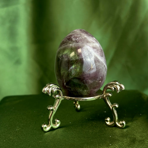 Rainbow Fluorite Egg