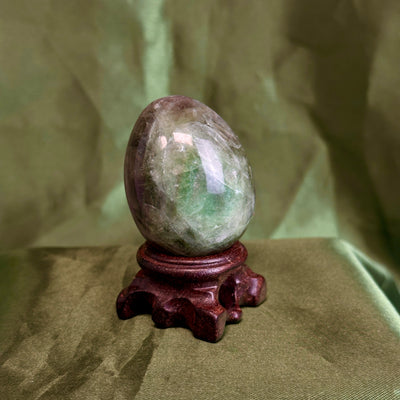 Rainbow Fluorite Egg