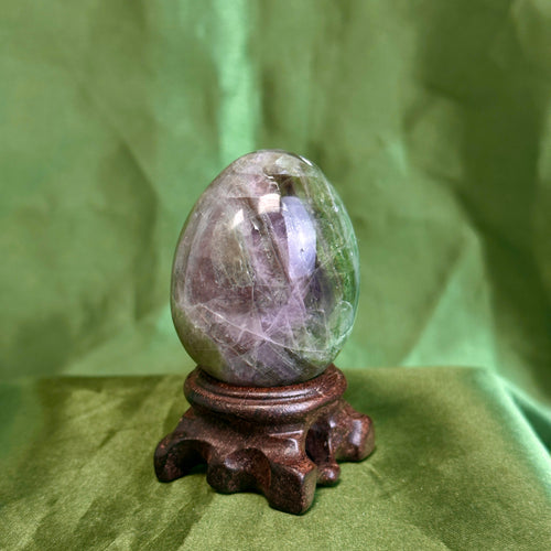 Rainbow Fluorite Egg