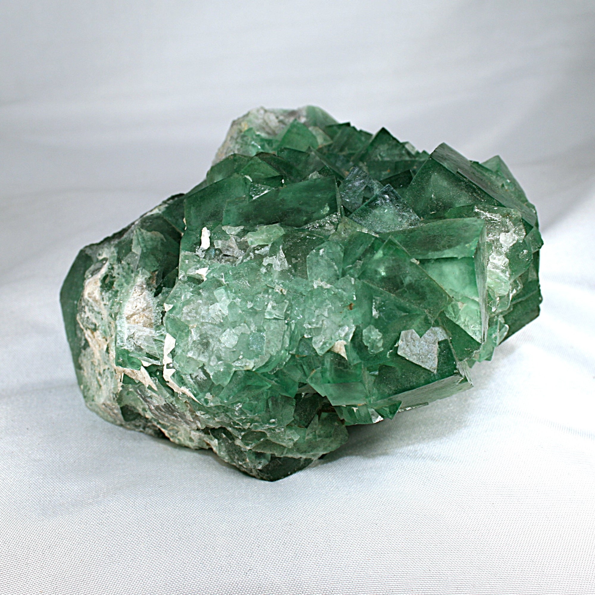 Raw Cut Green Fluorite