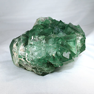 Raw Cut Green Fluorite