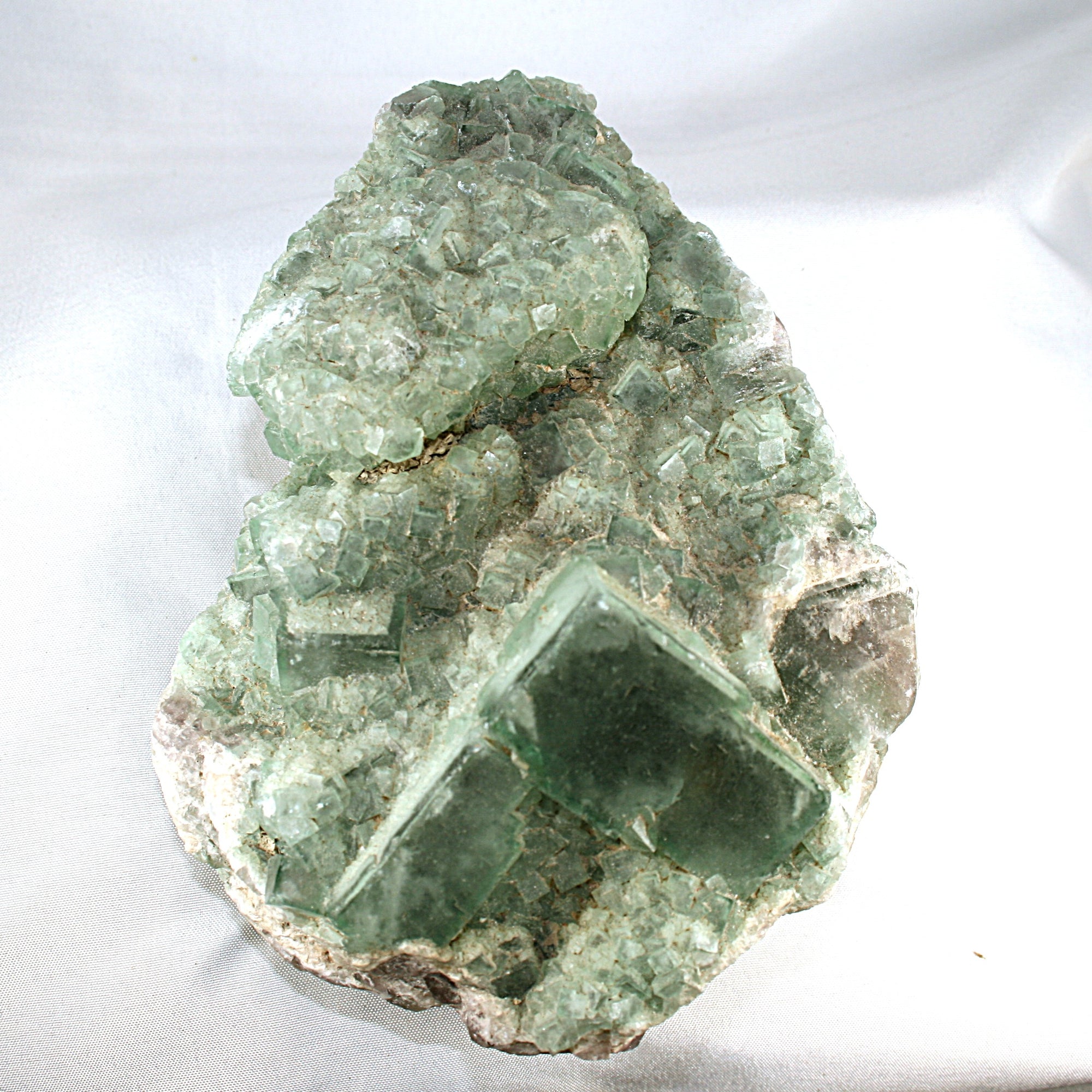 Raw Cut Green Fluorite