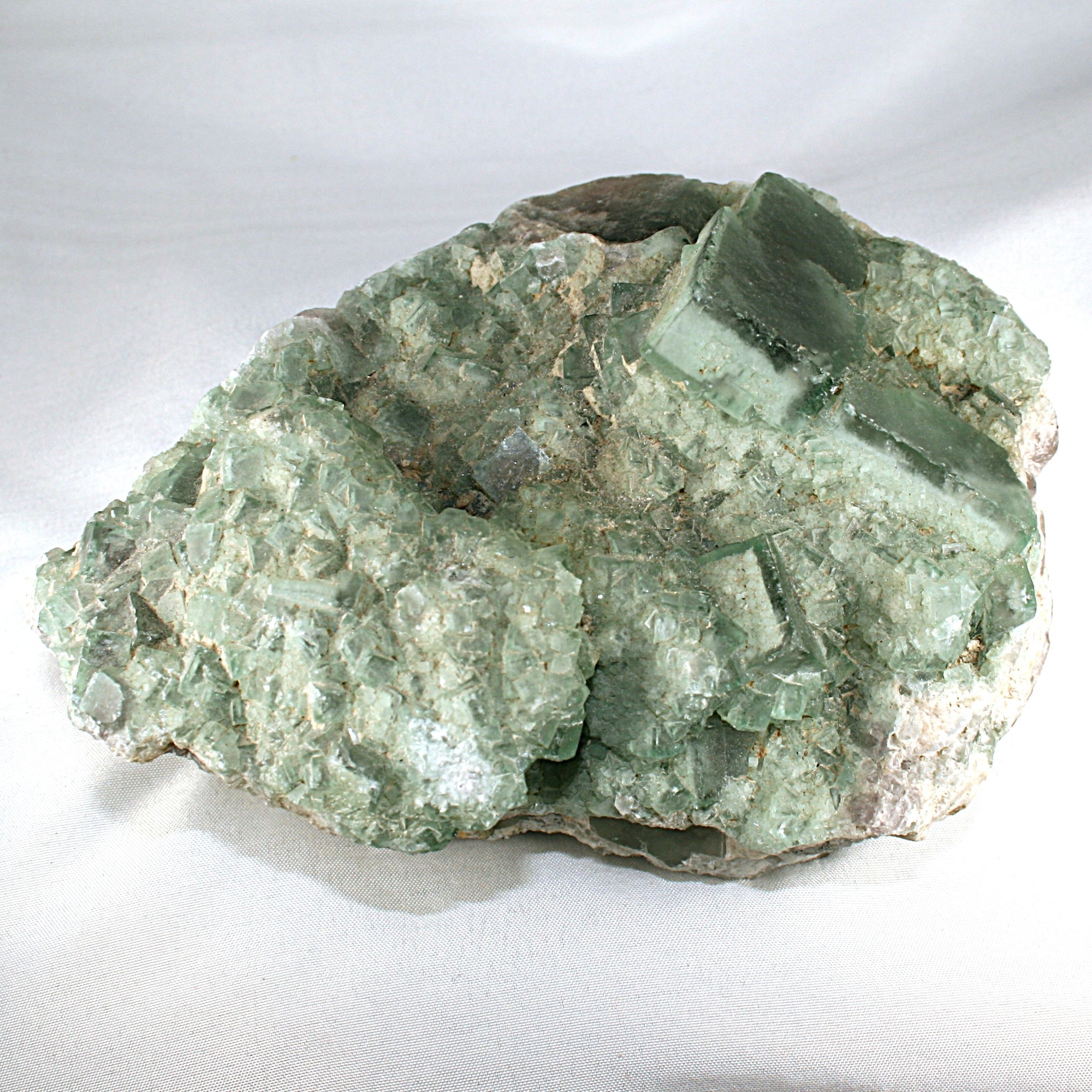 Raw Cut Green Fluorite
