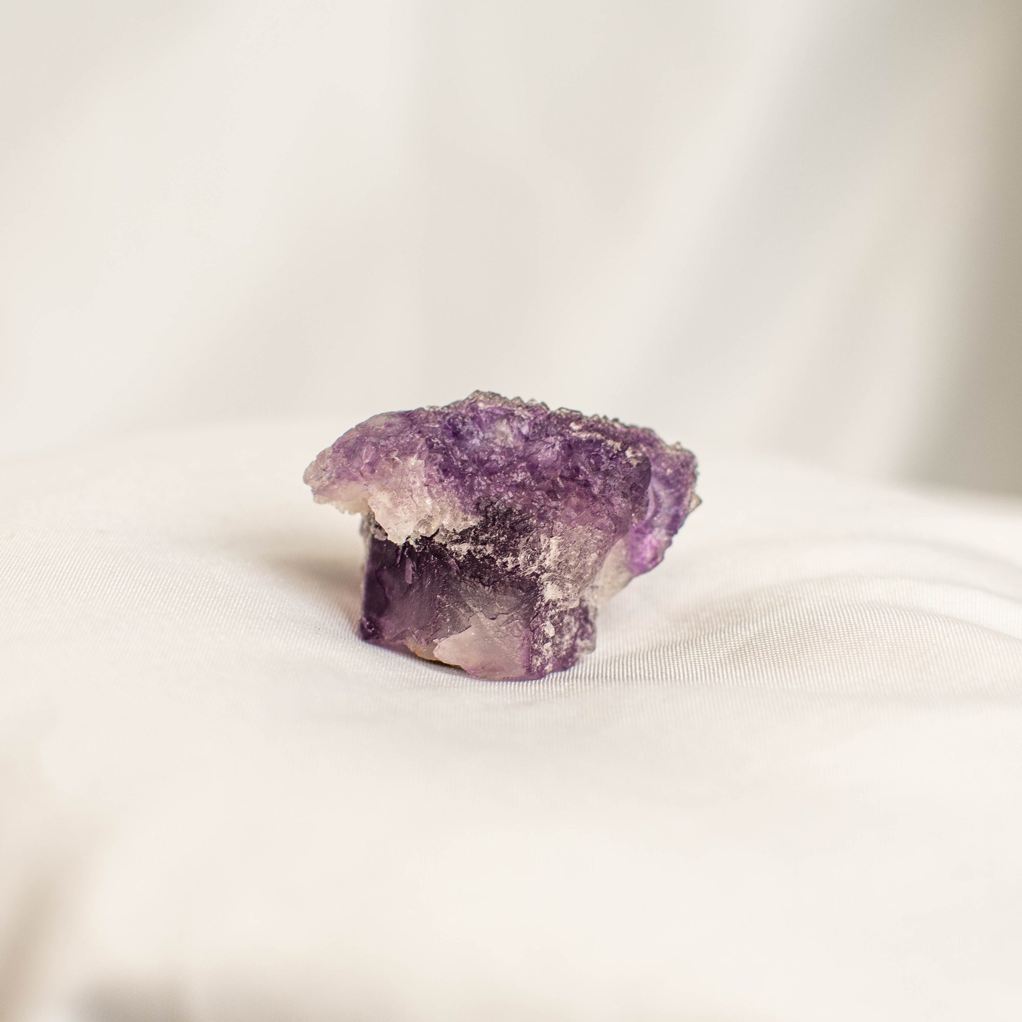 Raw Purple Cubic Muzquiz Fluorite