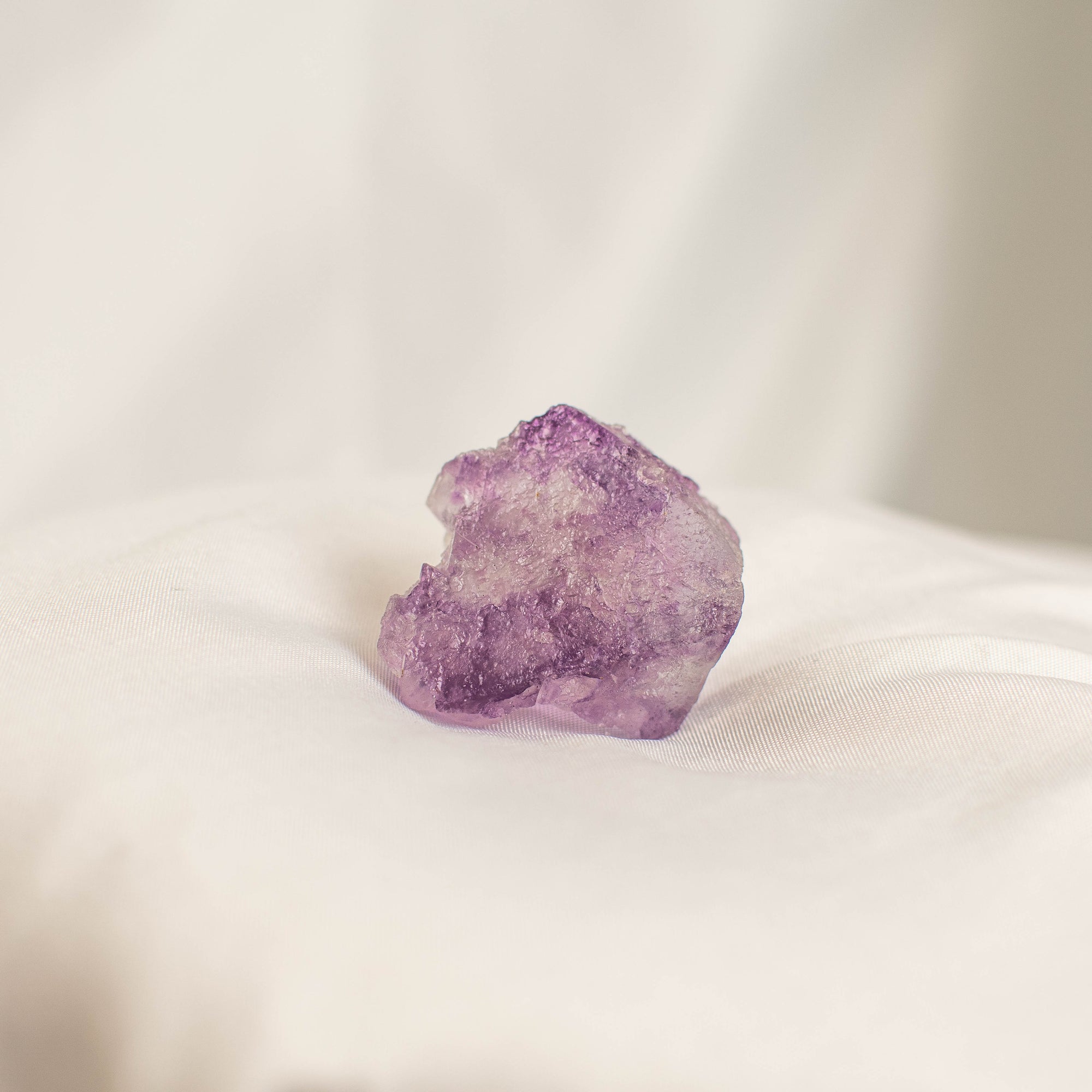 Raw Purple Cubic Muzquiz Fluorite