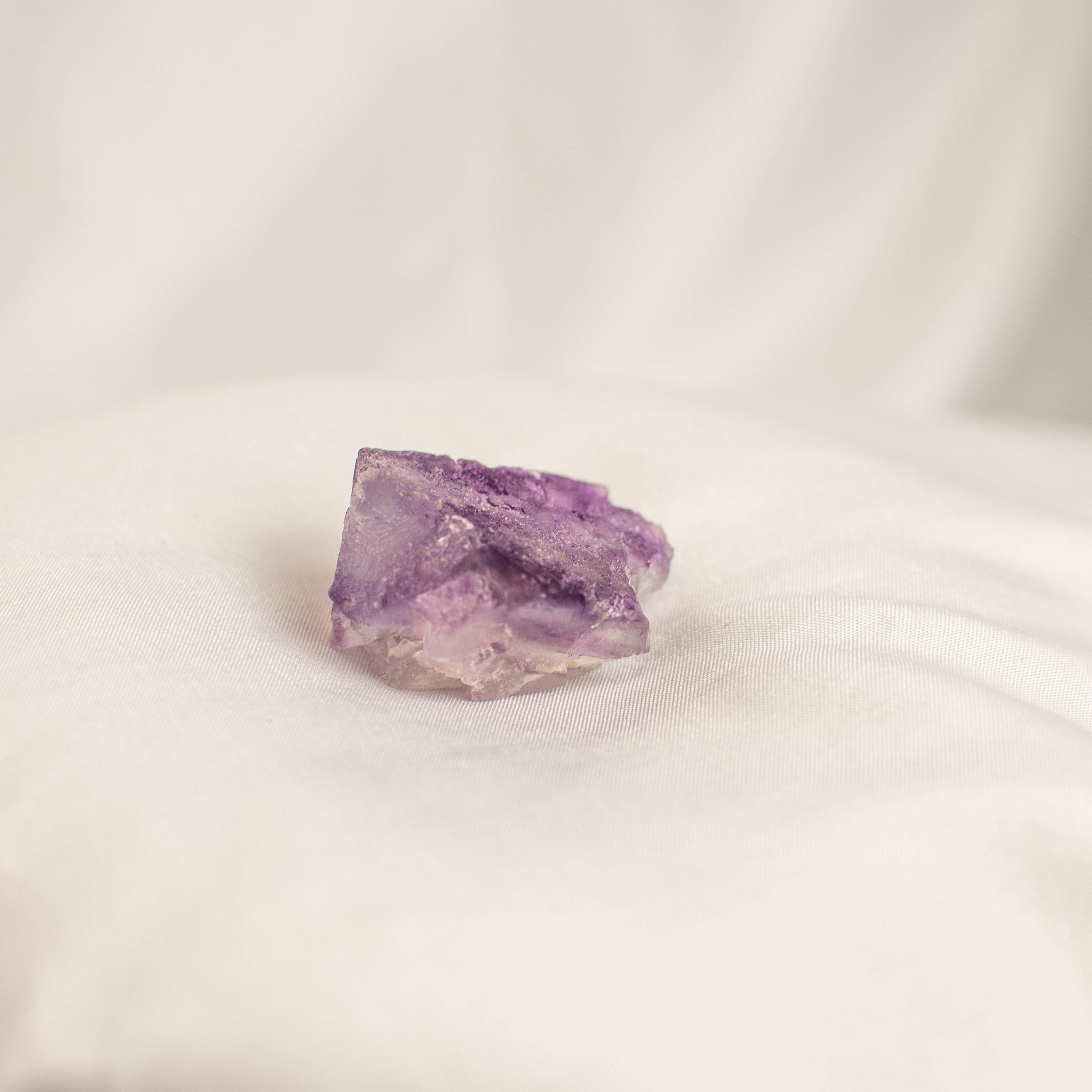 Raw Purple Cubic Muzquiz Fluorite