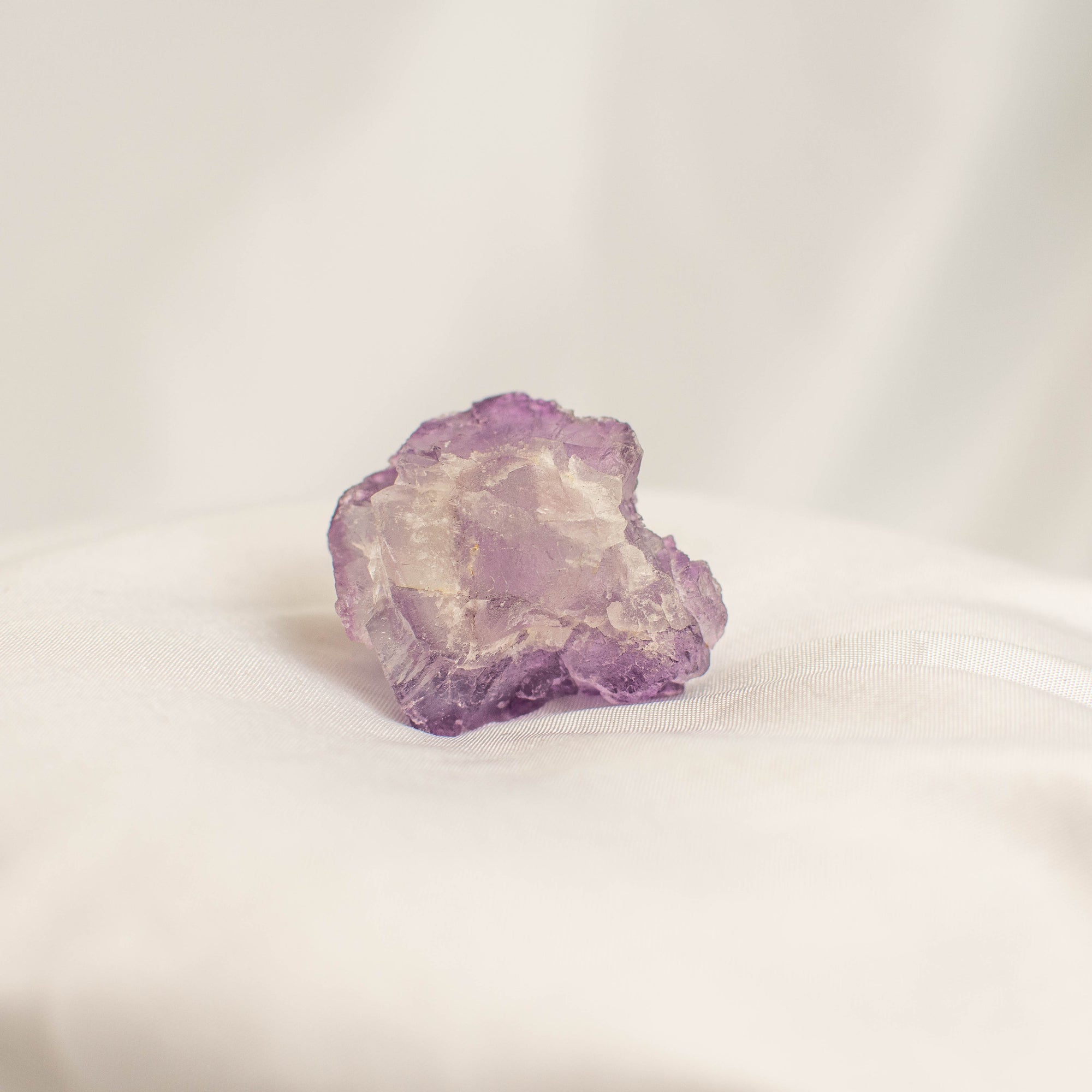 Raw Purple Cubic Muzquiz Fluorite