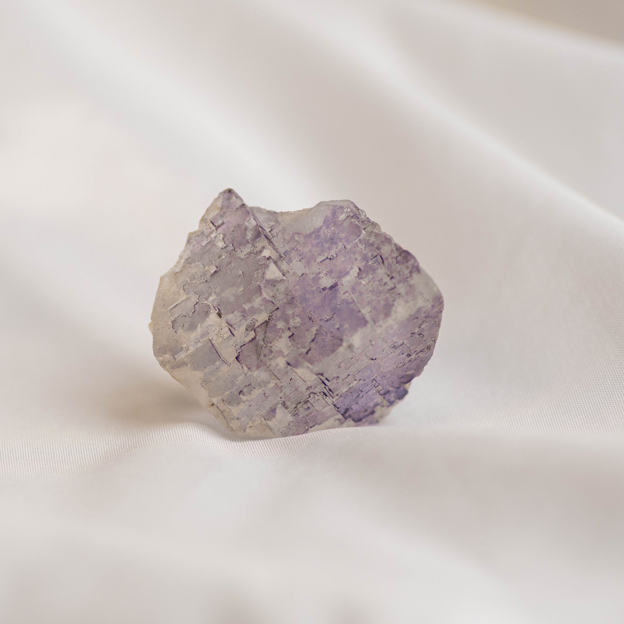 Mini Raw Purple Cubic Fluorite Specimen