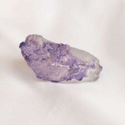 Mini Raw Purple Cubic Fluorite Specimen