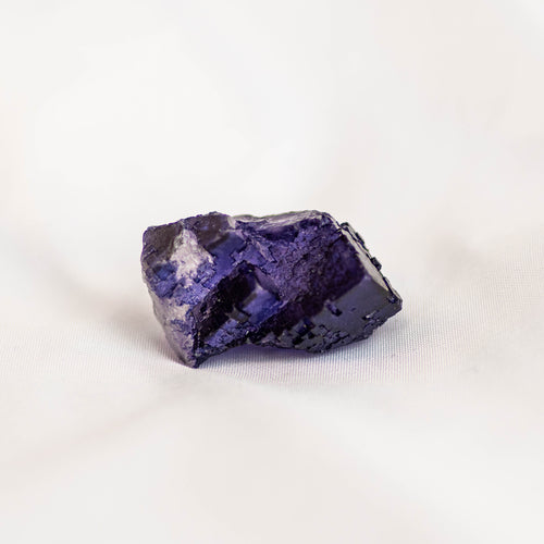 Mini Raw Purple Cubic Fluorite Specimen