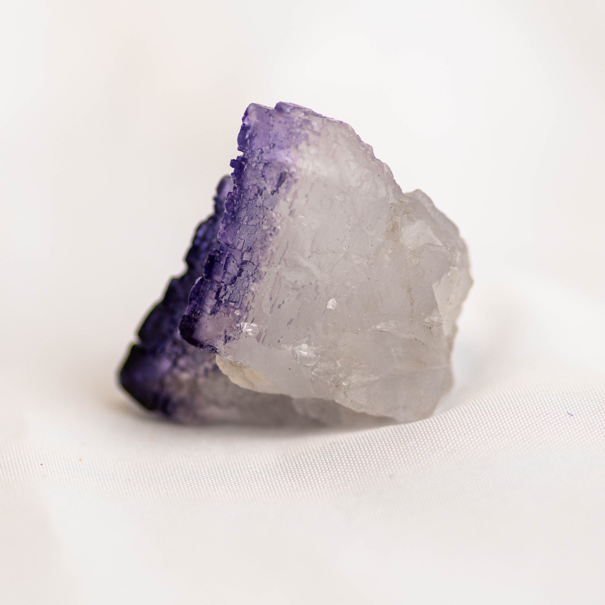 Mini Raw Purple Cubic Fluorite Specimen