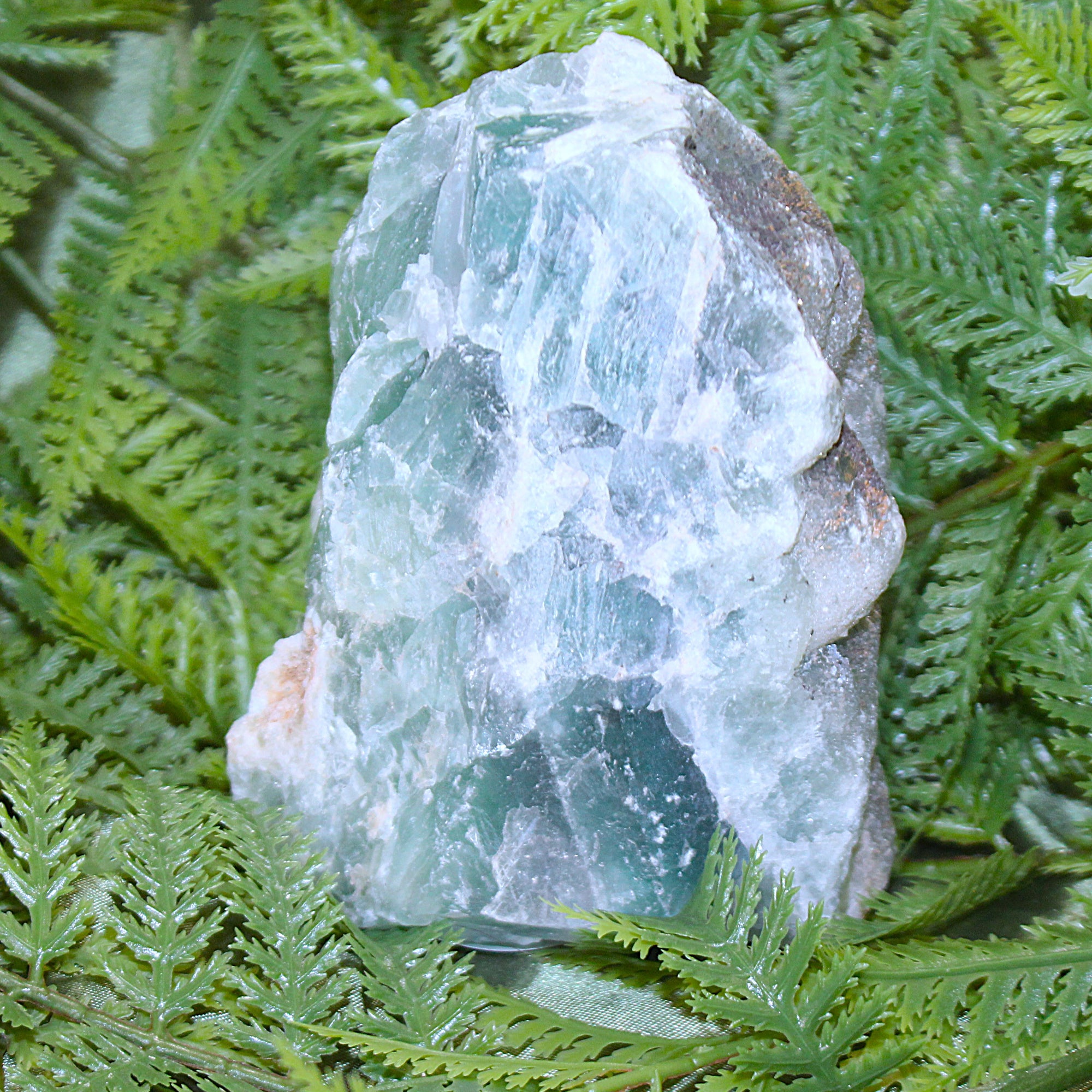 Raw Green Fluorite