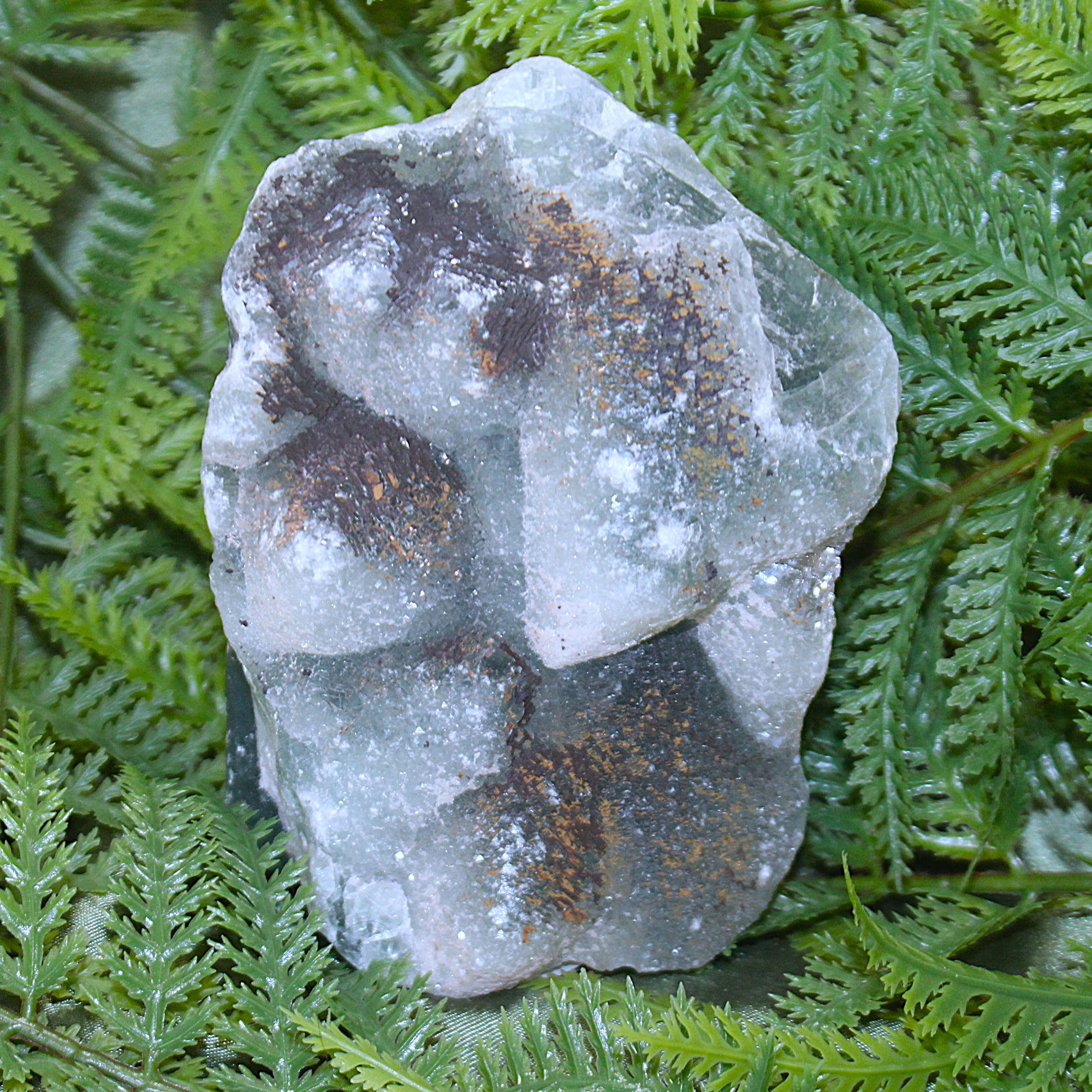 Raw Green Fluorite