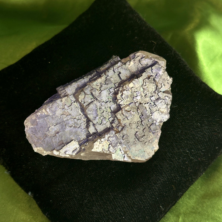 Raw Purple Cubic Fluorite