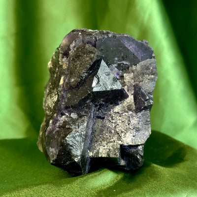 Raw Purple Cubic Fluorite