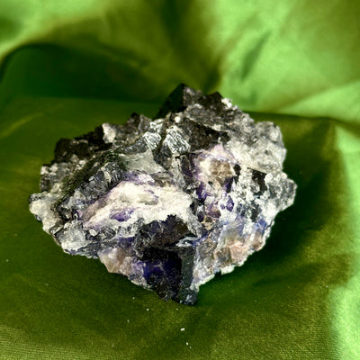 Raw Purple Cubic Fluorite