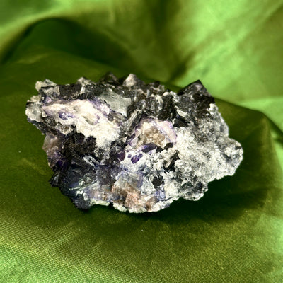 Raw Purple Cubic Fluorite