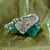 Raw Green Cubic Fluorite