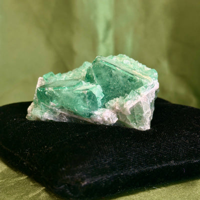 Raw Green Cubic Fluorite