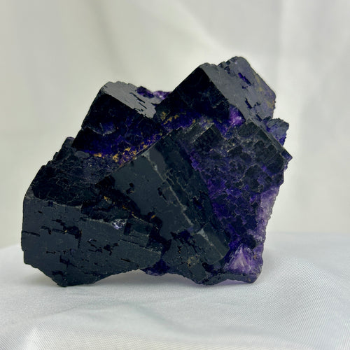 Raw Purple Cubic Fluorite