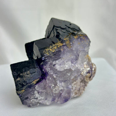 Raw Purple Cubic Fluorite