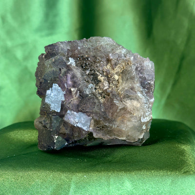 Raw Purple Cubic Muzquiz Fluorite