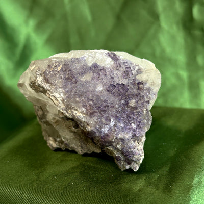 Raw Purple Cubic Muzquiz Fluorite