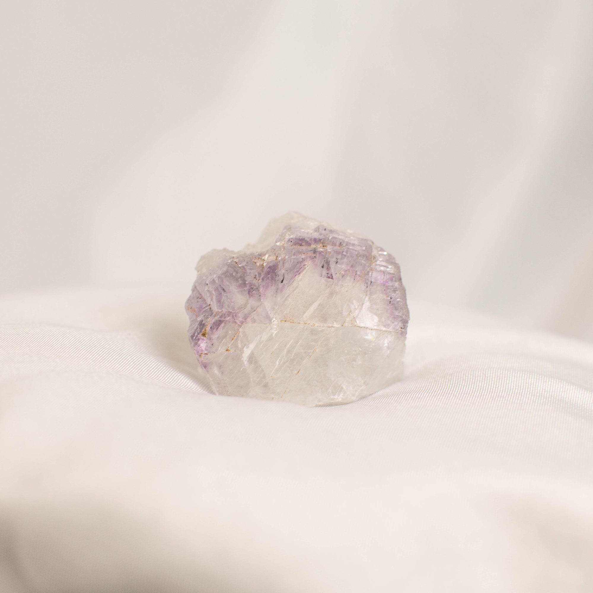 Raw Purple Cubic Muzquiz Fluorite