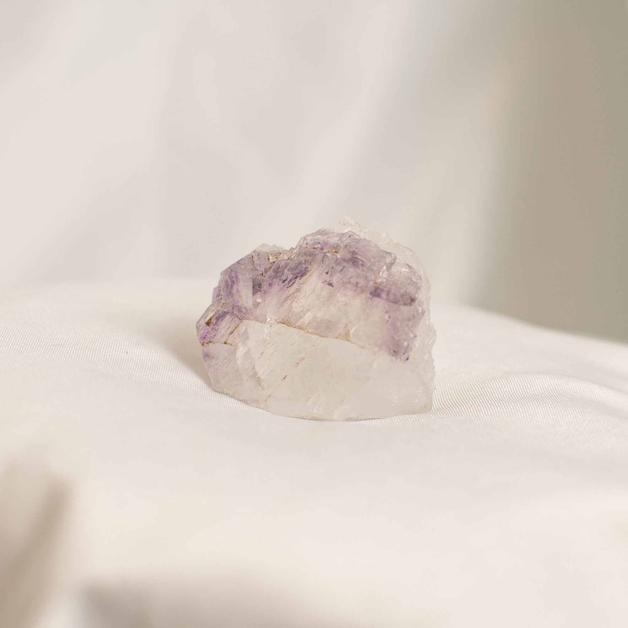 Raw Purple Cubic Muzquiz Fluorite