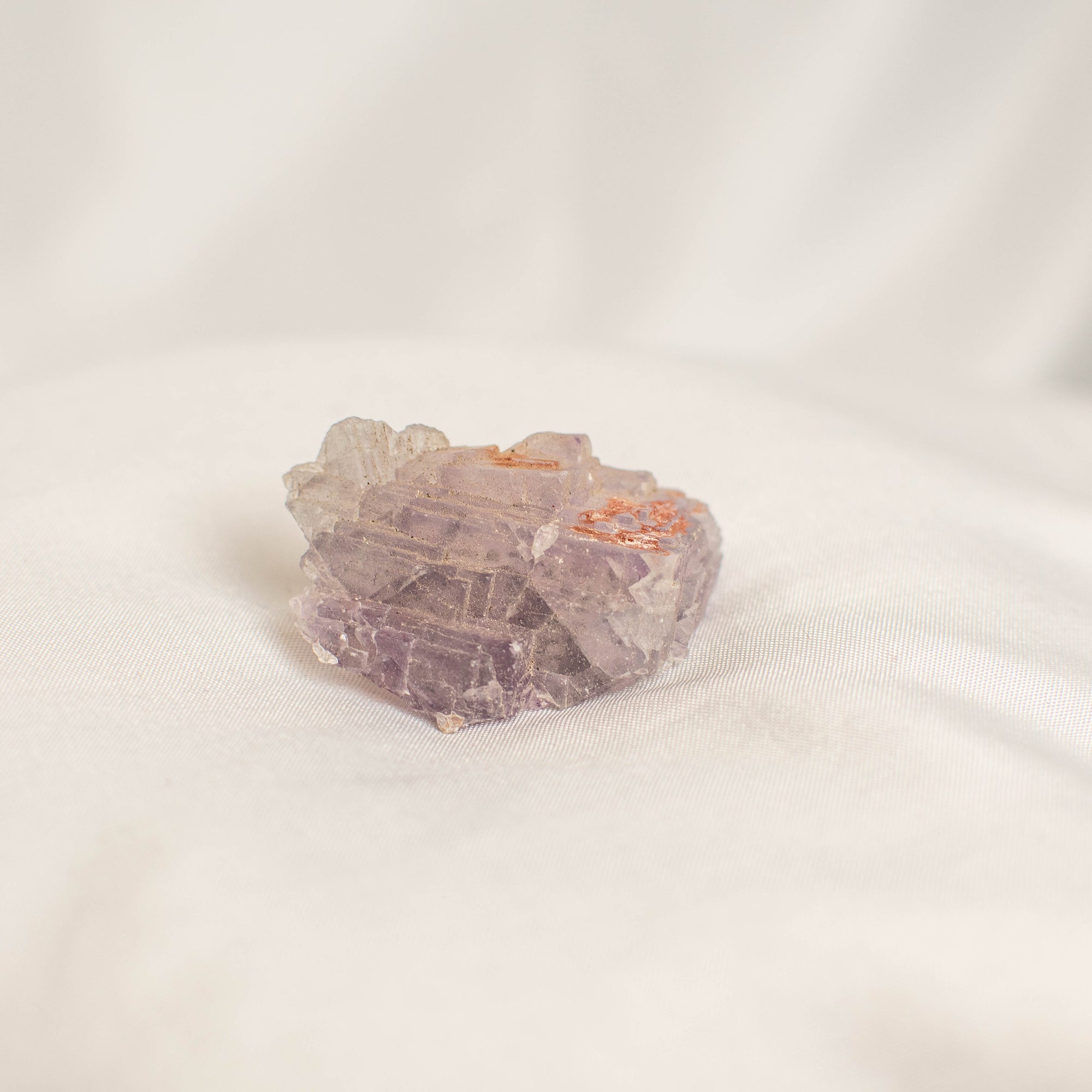 Raw Purple Cubic Muzquiz Fluorite
