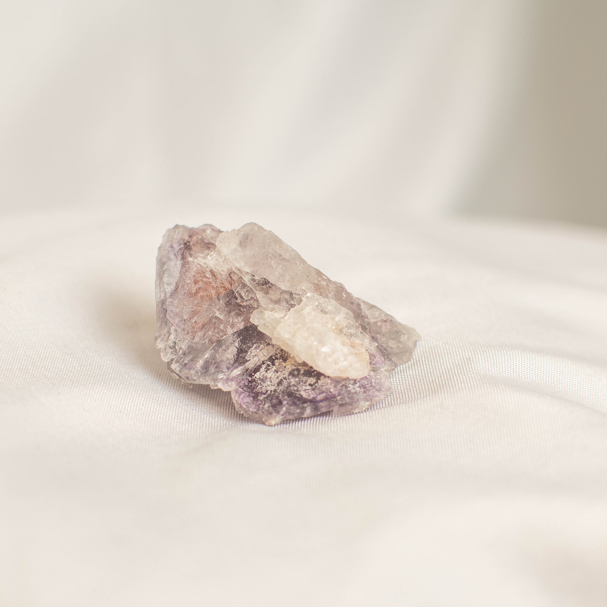 Raw Purple Cubic Muzquiz Fluorite