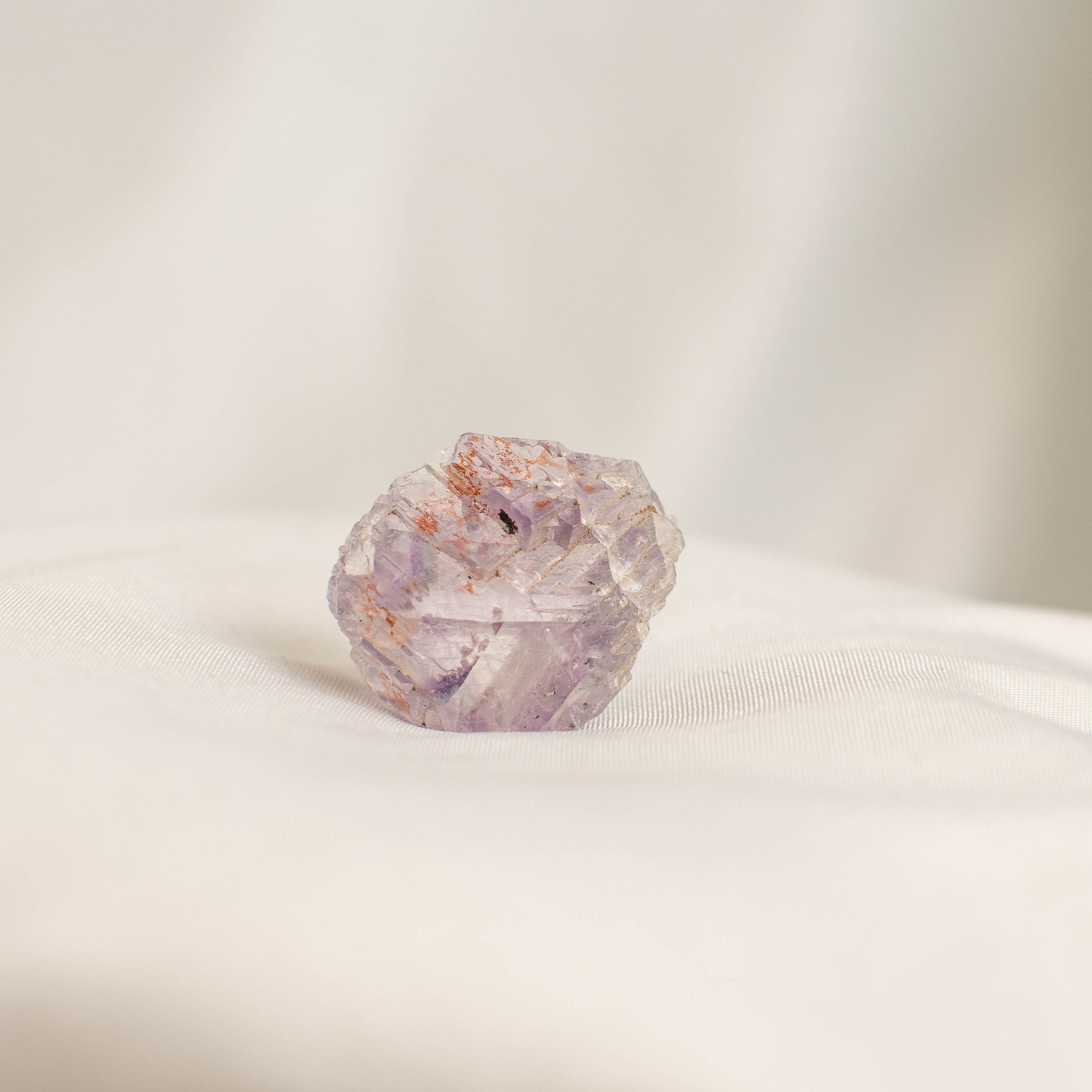 Raw Purple Cubic Muzquiz Fluorite