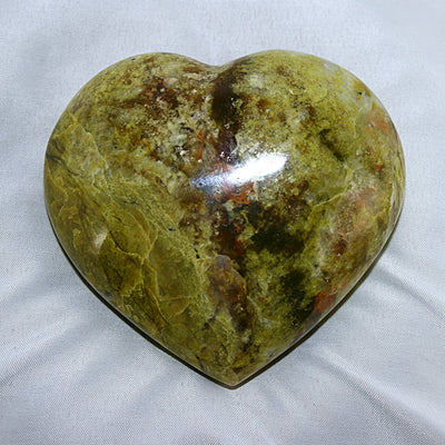 Green Opal Heart