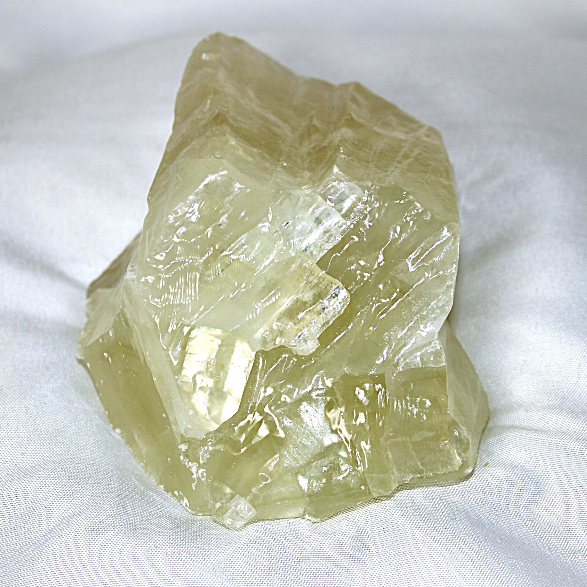 Raw Green Calcite