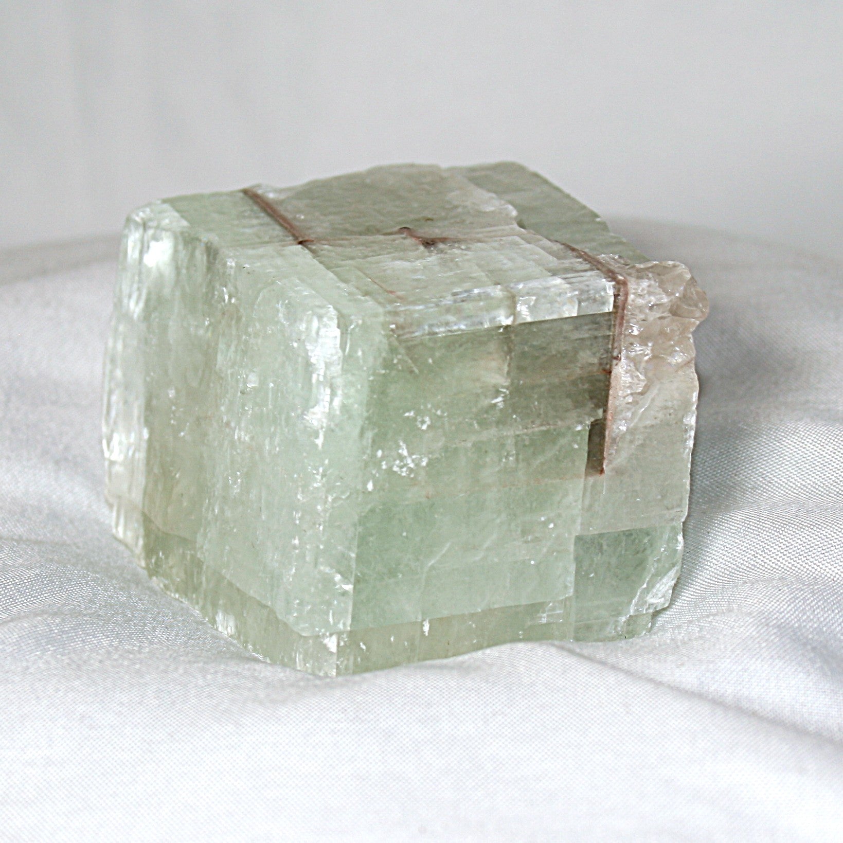 Raw Green Calcite
